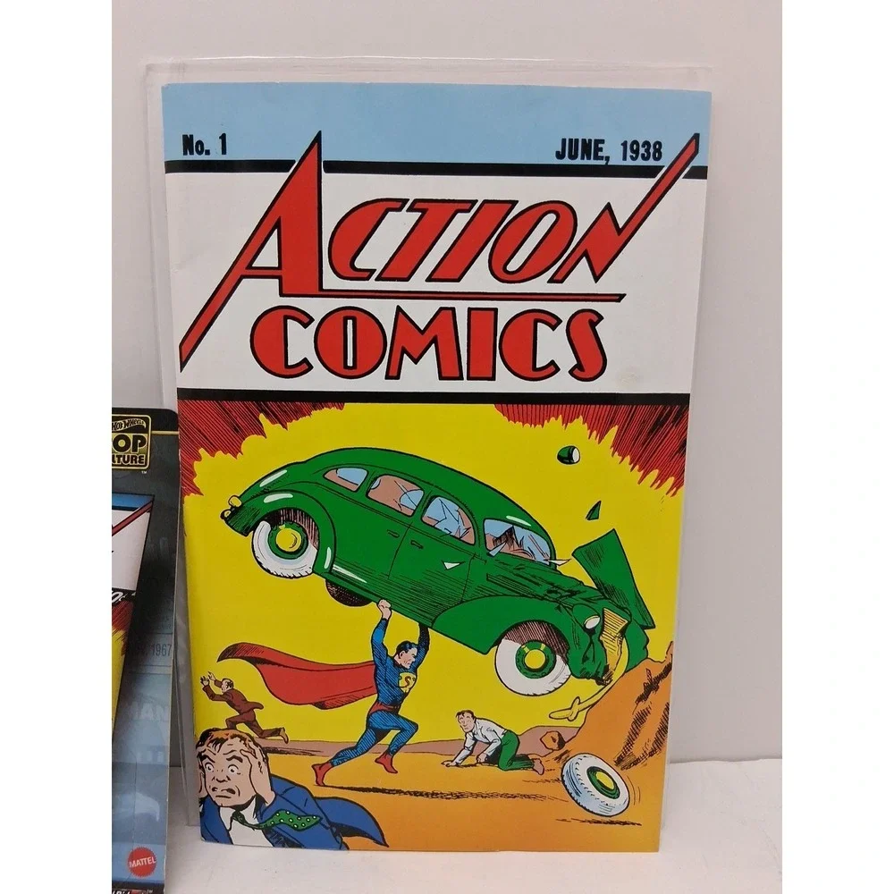 Action Comics No. 1 And Hot Wheels Pop Culture Lot